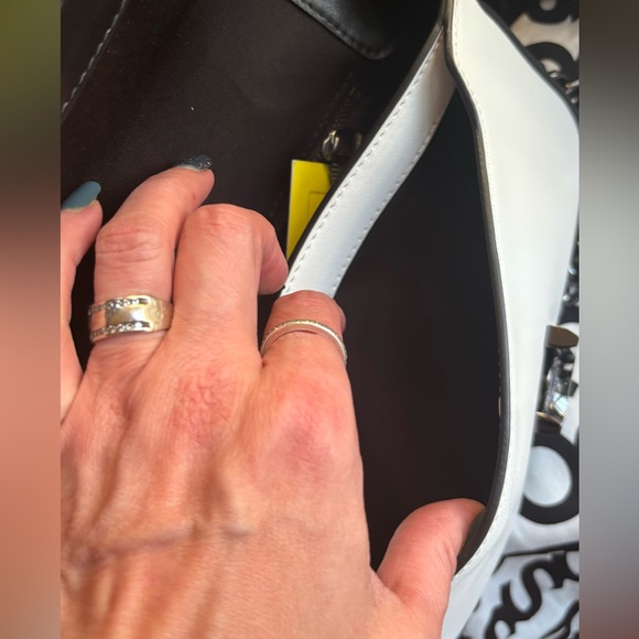 Authentic MARC JACOB Bicolor leather magnetic flap 2 straps shoulder/Crosby - Picture 11 of 16